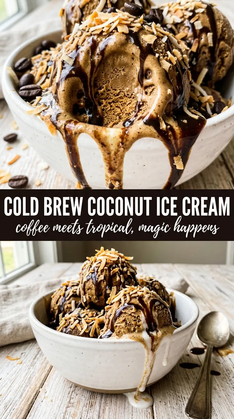 Scoop of homemade ice cream in a bowl