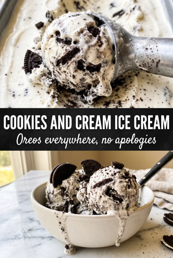 Cookies and Cream Ice Cream