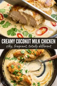Creamy Coconut Milk Chicken