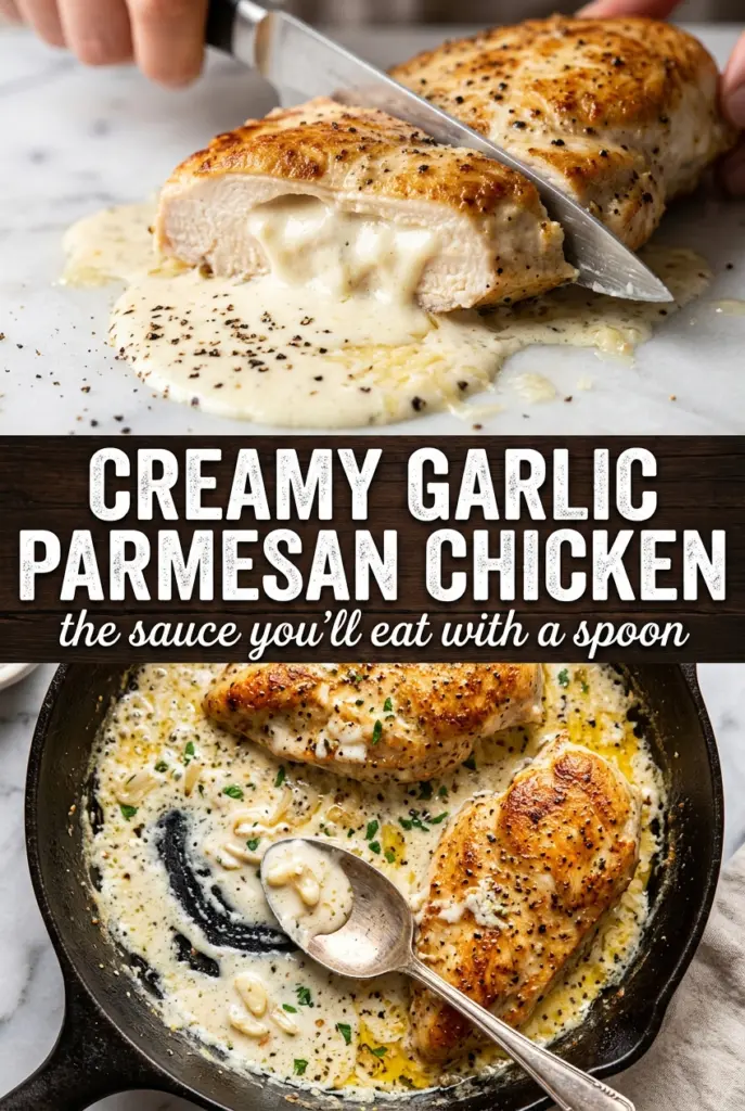 Creamy Garlic Parmesan Chicken