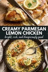 Creamy Parmesan Lemon Chicken