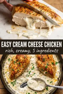 Easy Cream Cheese Chicken