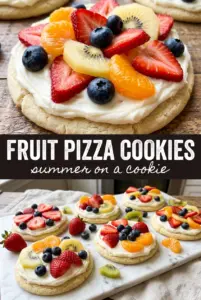 Fruit Pizza Cookies