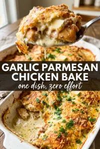 Garlic Parmesan Chicken Bake