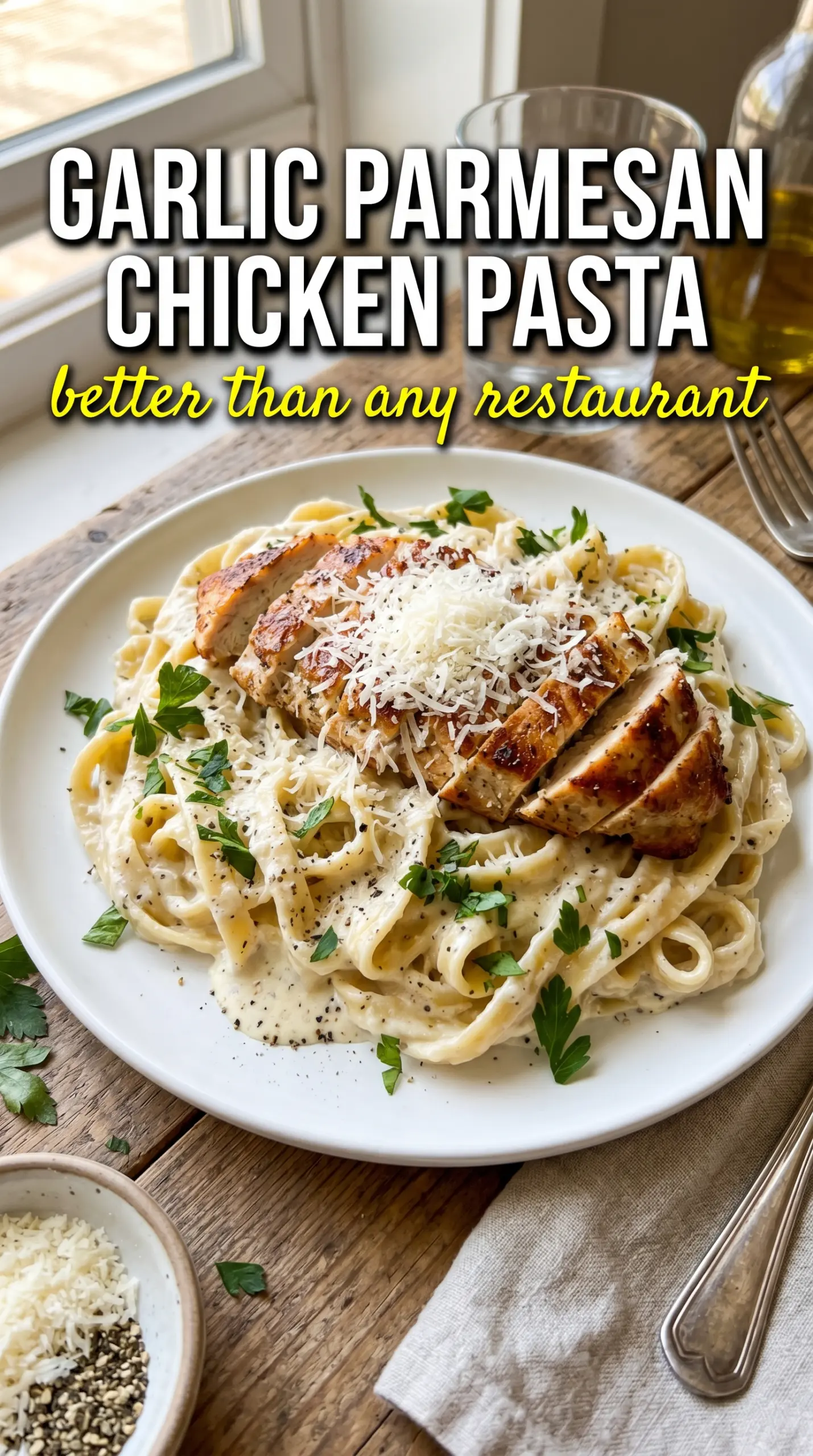 Prepared recipe ready to serve