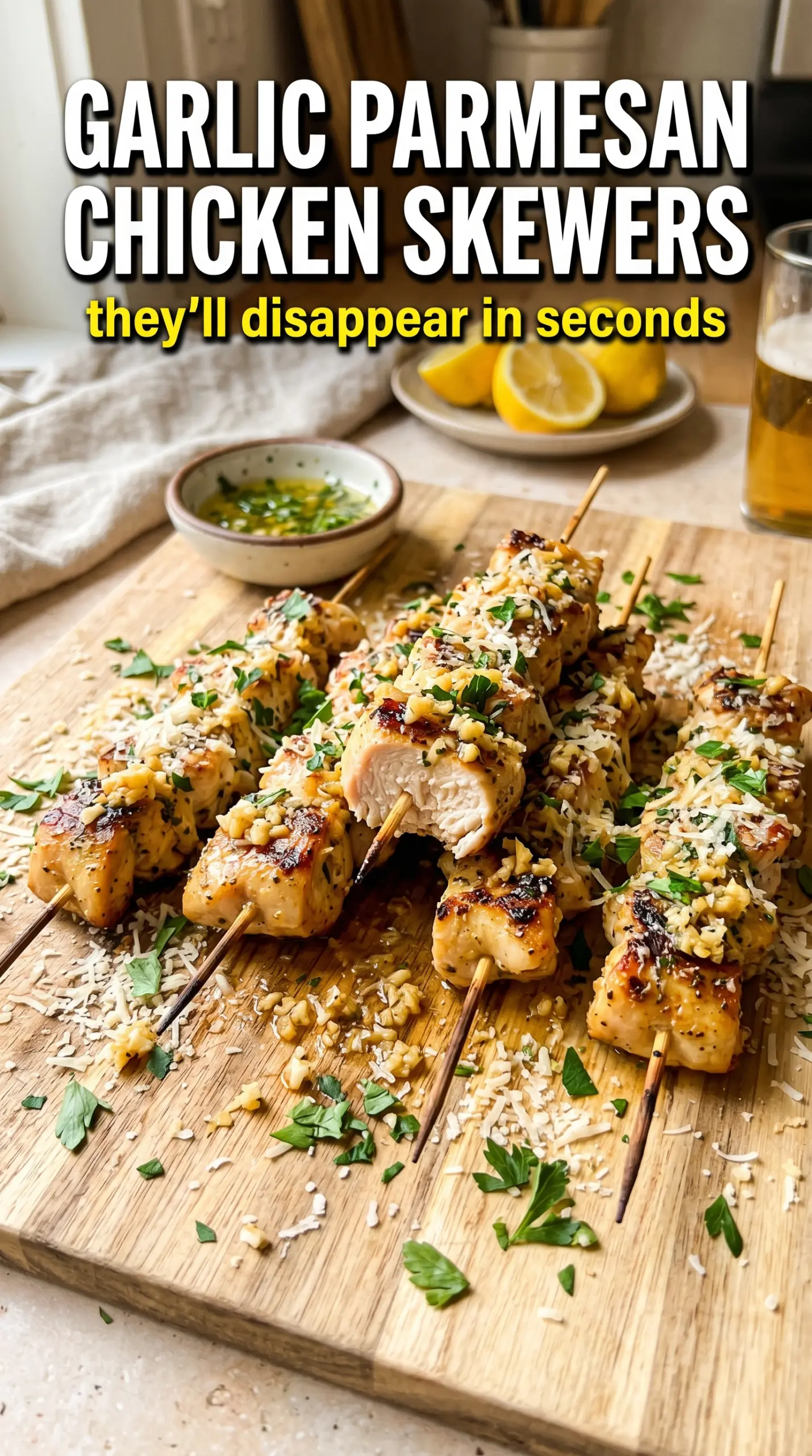 Prepared recipe ready to serve