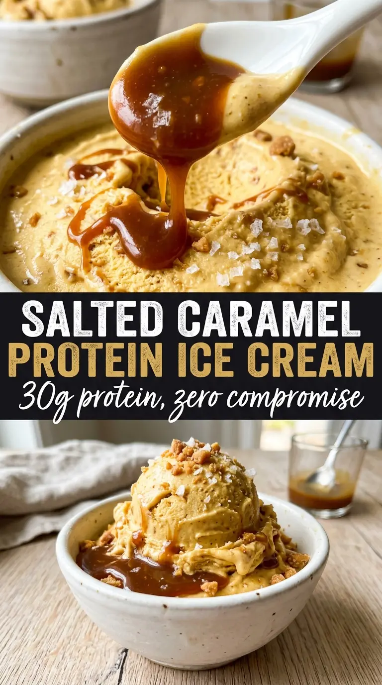 Scoop of homemade ice cream in a bowl