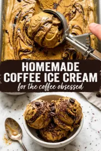 Homemade Coffee Ice Cream