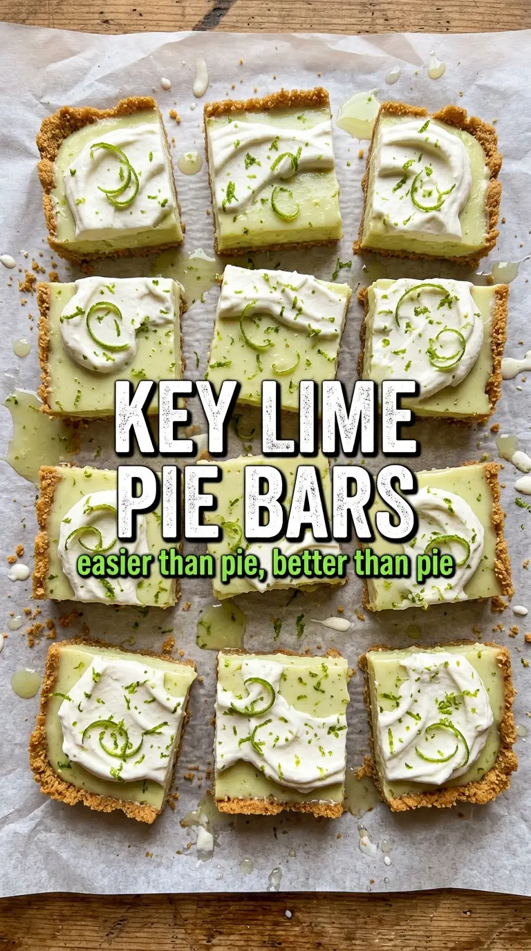 Key Lime Pie Bars tart creamy citrus