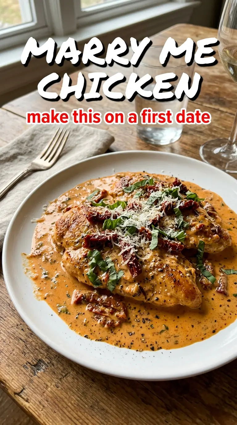 Marry Me Chicken creamy sun-dried tomato