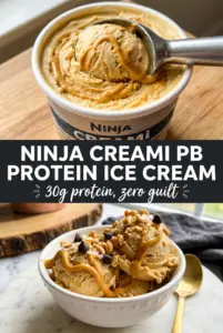Ninja Creami Peanut Butter Protein Ice Cream