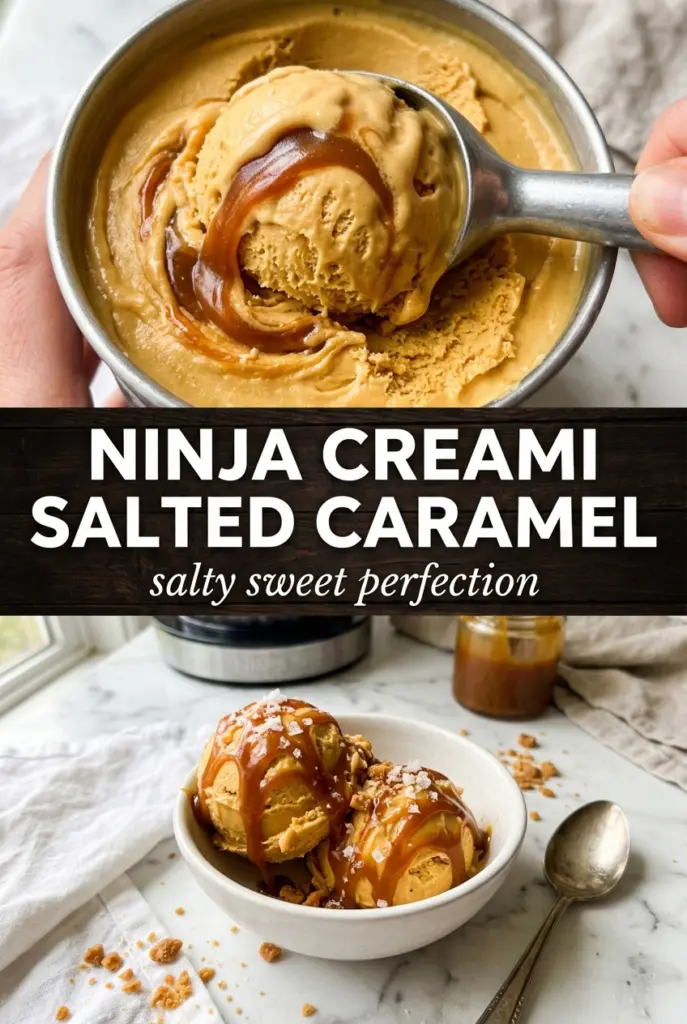 Ninja Creami Salted Caramel Ice Cream