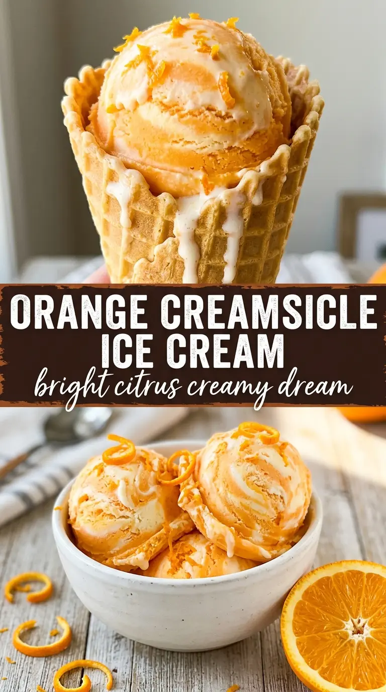 Scoop of homemade ice cream in a bowl
