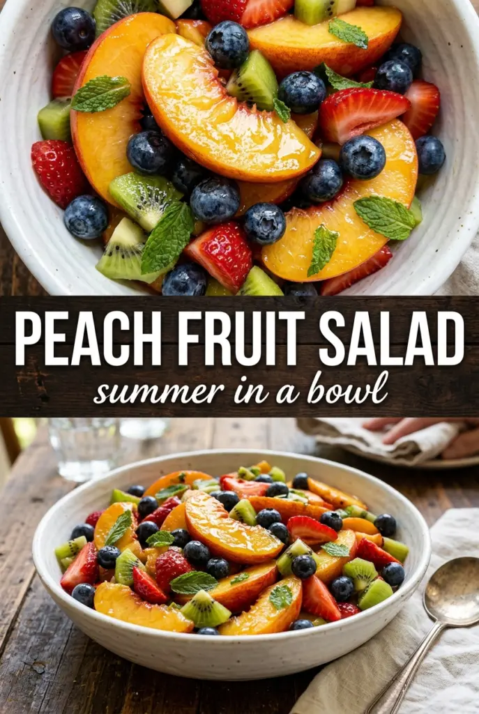 Peach Fruit Salad