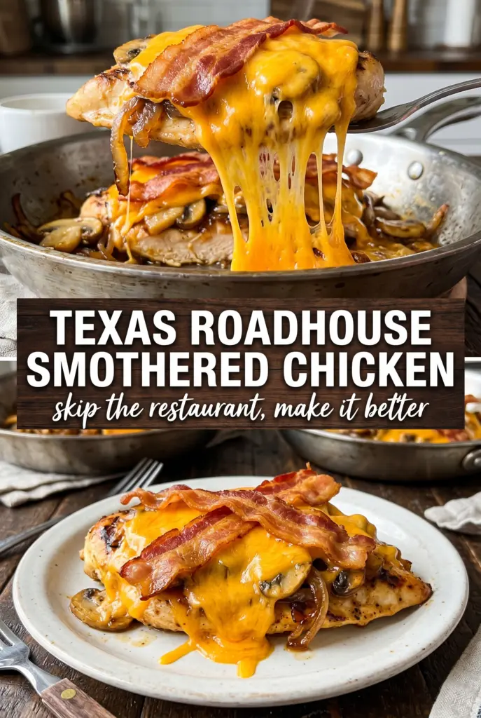 Texas Roadhouse Smothered Chicken Copycat