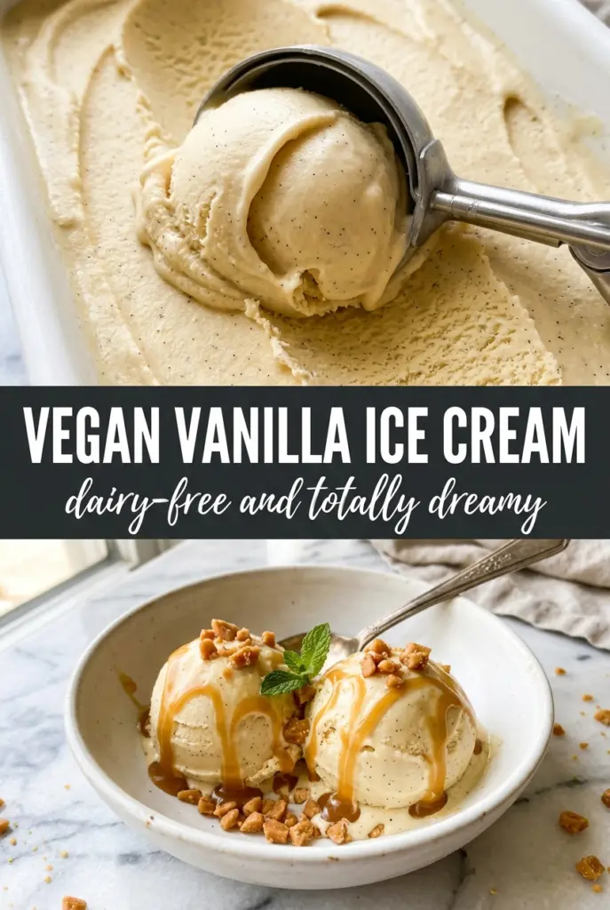 Vegan Vanilla Ice Cream