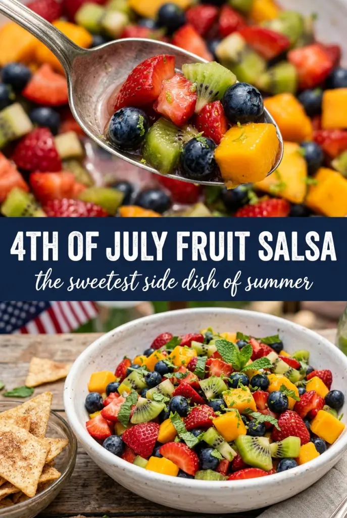 4th of July Fruit Salsa