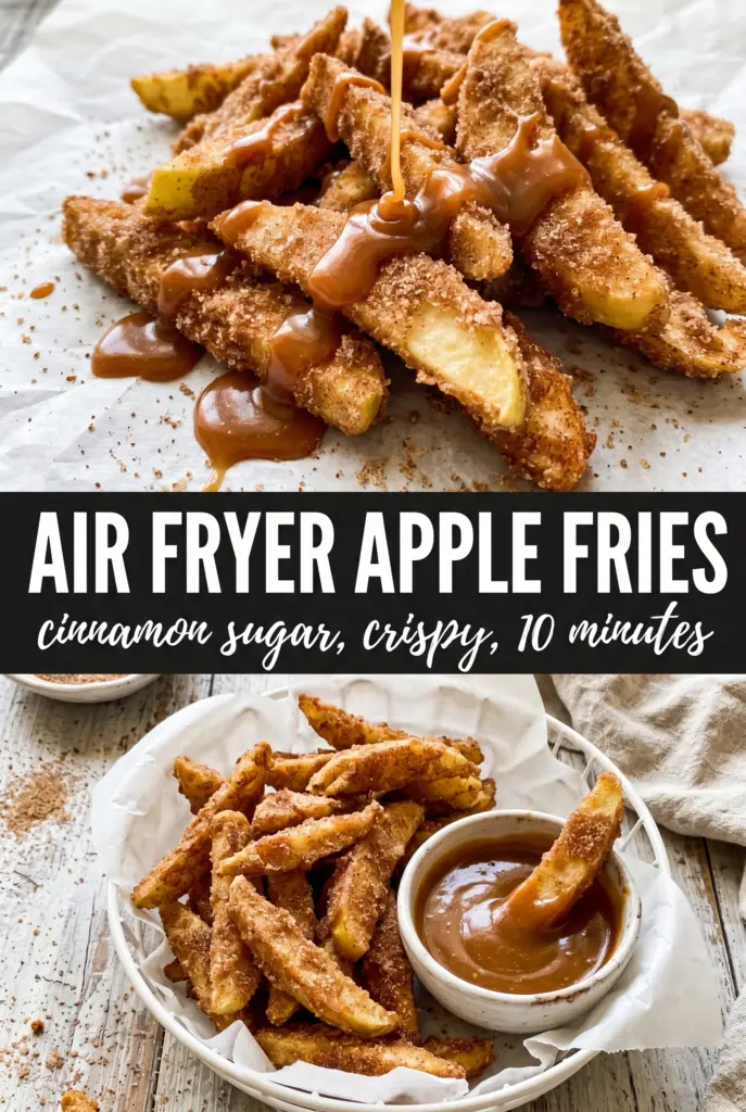 Air Fryer Apple Fries
