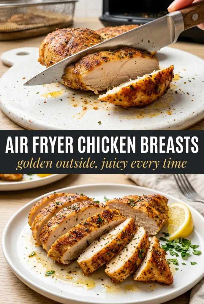 Air Fryer Chicken Breasts