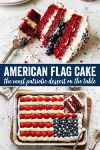American Flag Cake