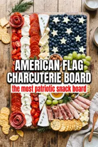American Flag Charcuterie Board