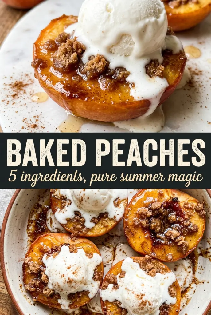 Baked Peaches
