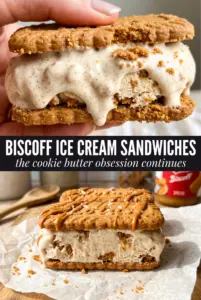 Biscoff Ice Cream Sandwiches