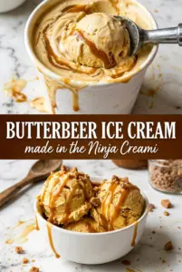 Butterbeer Ice Cream in the Ninja Creami