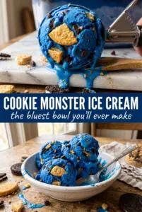 Cookie Monster Ice Cream