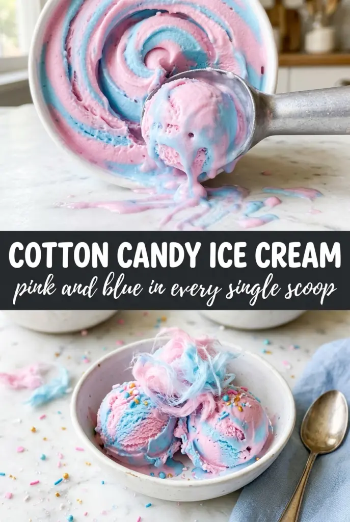 Cotton Candy Ice Cream