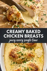 Creamy Baked Chicken Breasts