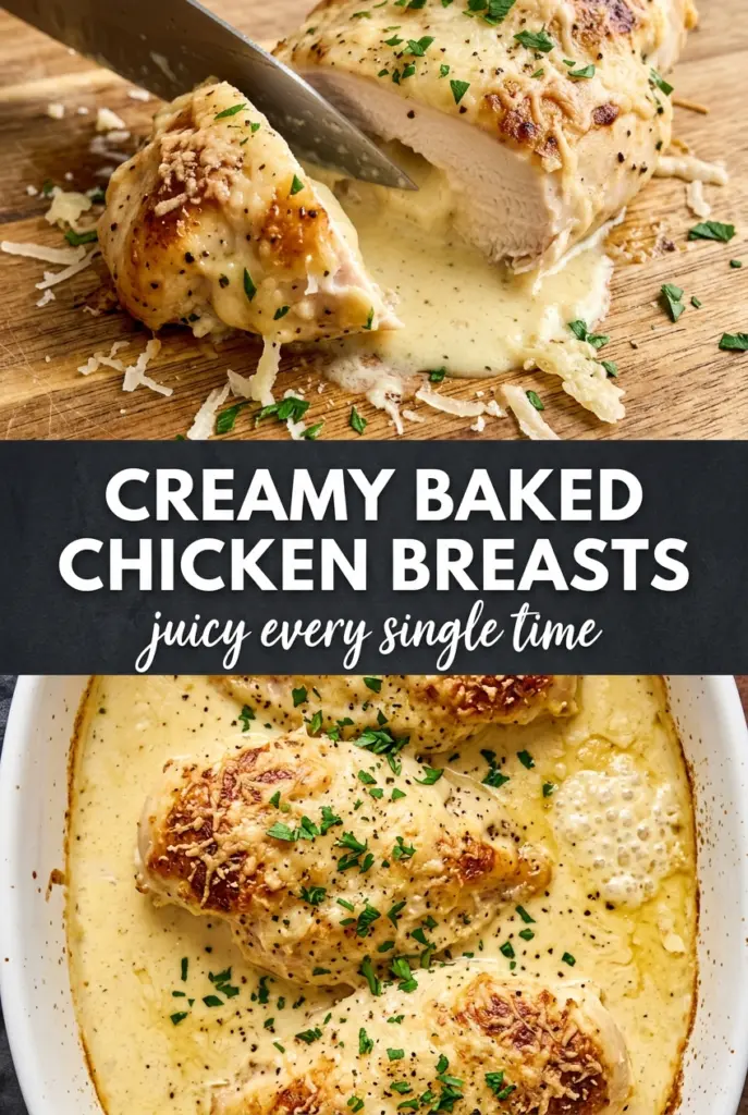 Creamy Baked Chicken Breasts