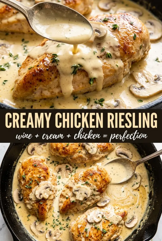 Creamy Chicken Riesling