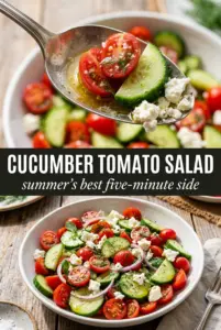 Cucumber Tomato Salad