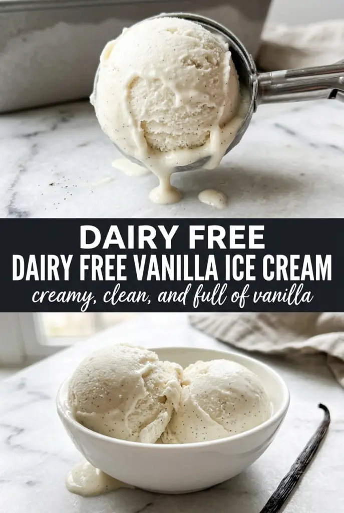 Dairy Free Vanilla Ice Cream