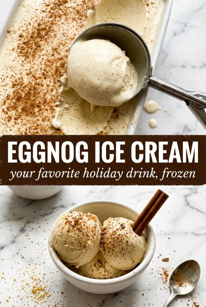 Eggnog Ice Cream