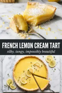 French Lemon Cream Tart