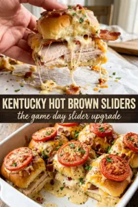 Kentucky Hot Brown Sliders