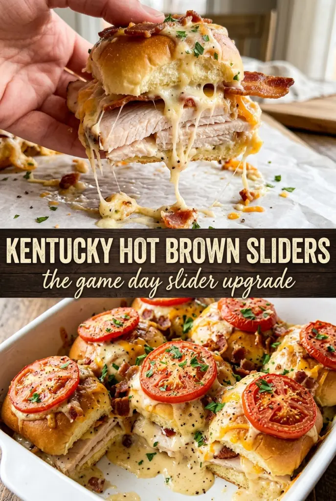 Kentucky Hot Brown Sliders