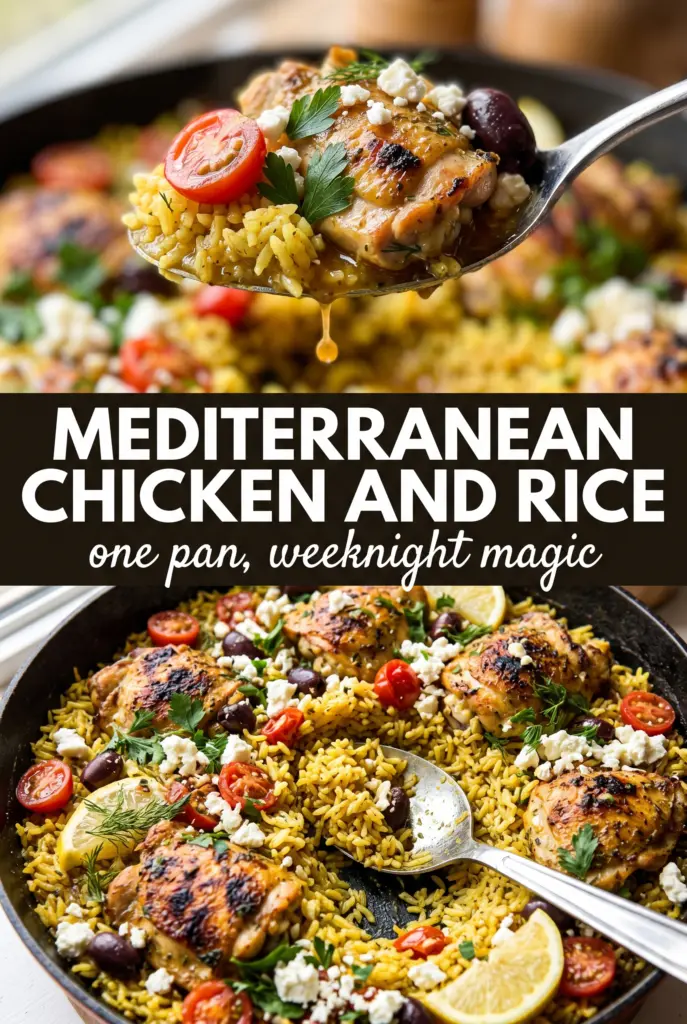 Mediterranean Chicken and Rice