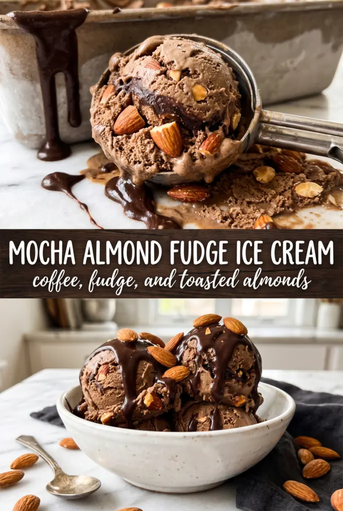 Mocha Almond Fudge Ice Cream