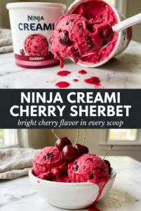 Ninja Creami Cherry Sherbet