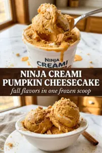 Ninja Creami Pumpkin Cheesecake Ice Cream