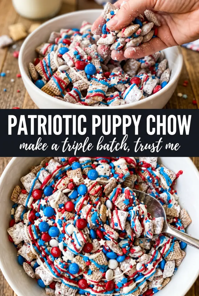 Patriotic Puppy Chow