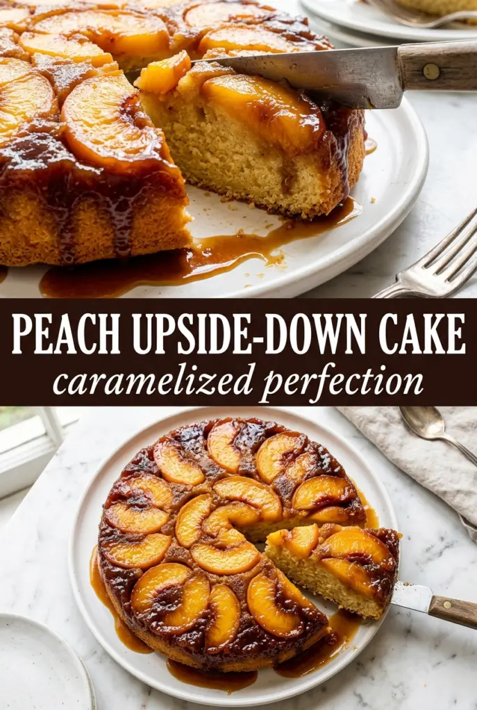 Peach Upside-Down Cake