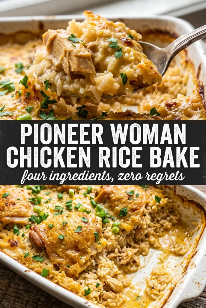 Pioneer Woman Chicken Rice Bake