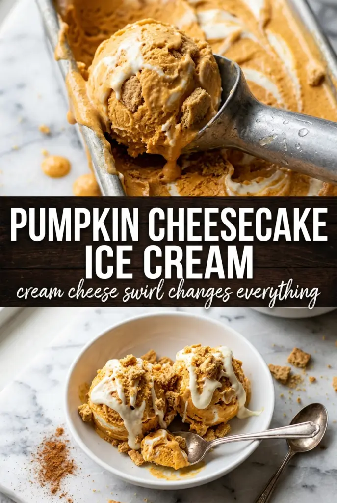 Pumpkin Cheesecake Ice Cream