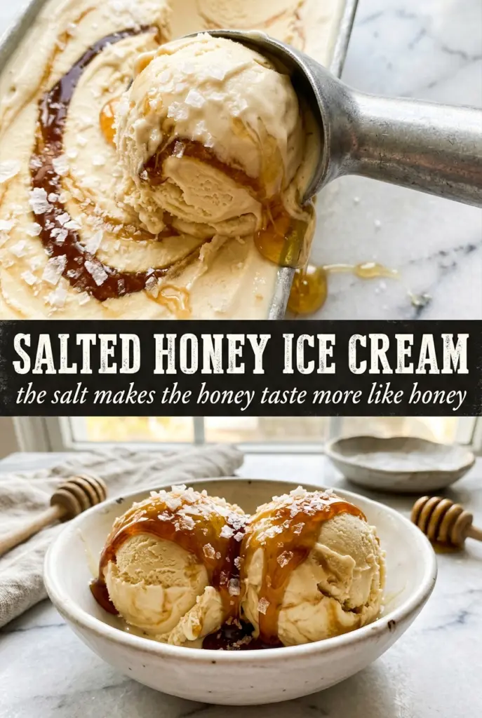 Salted Honey Ice Cream