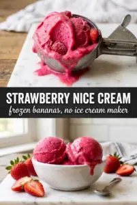 Strawberry Nice Cream