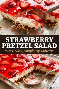 Strawberry Pretzel Salad